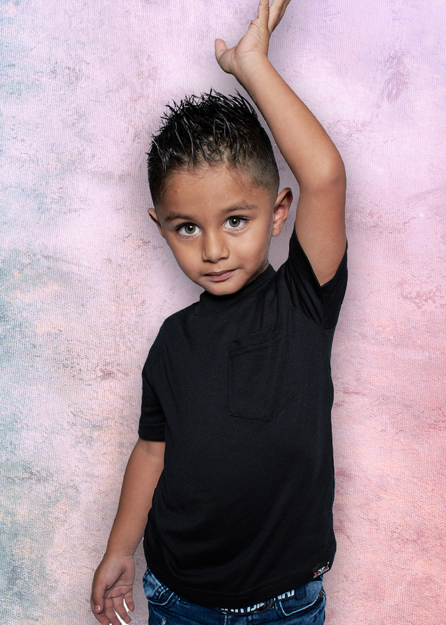 Classic Kids Pocket T Short Sleeve - Black