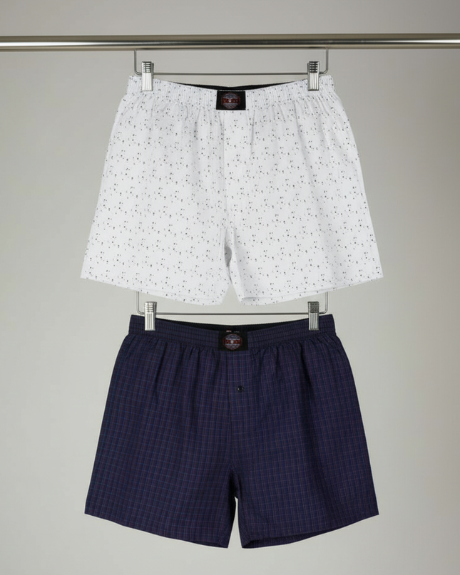 2 Pack Boxer Shorts - Multi