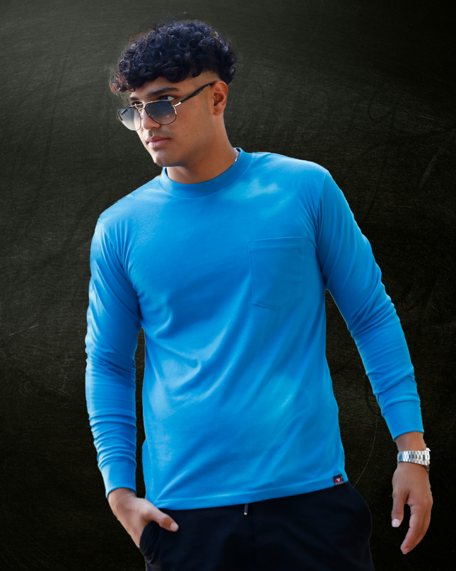 Classic Pocket T Long Sleeve - Bubblegum