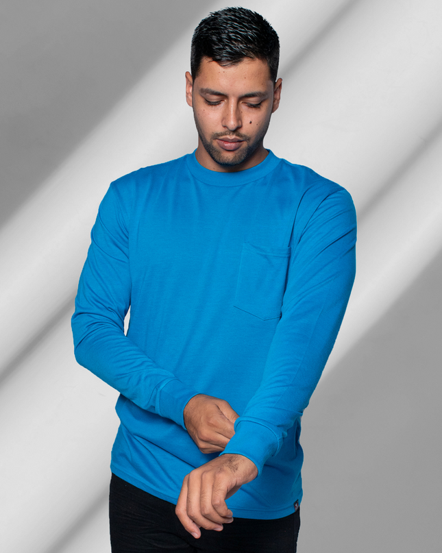 Classic Pocket T Long Sleeve - Bubblegum