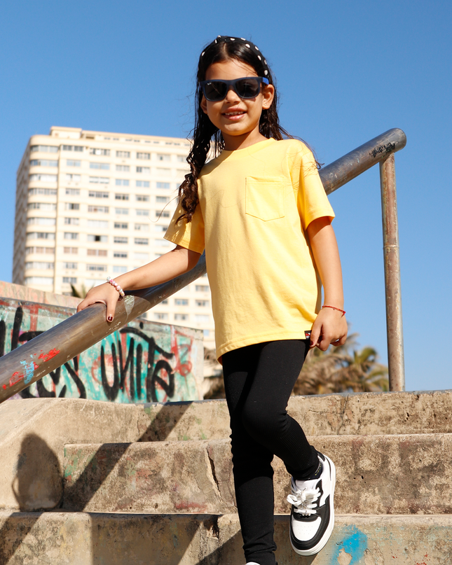Classic Kids Pocket T Short Sleeve - Butter