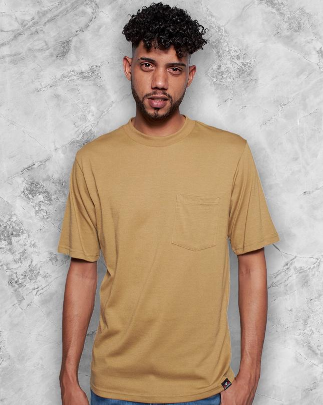 Classic Pocket T Short Sleeve - Cappucino