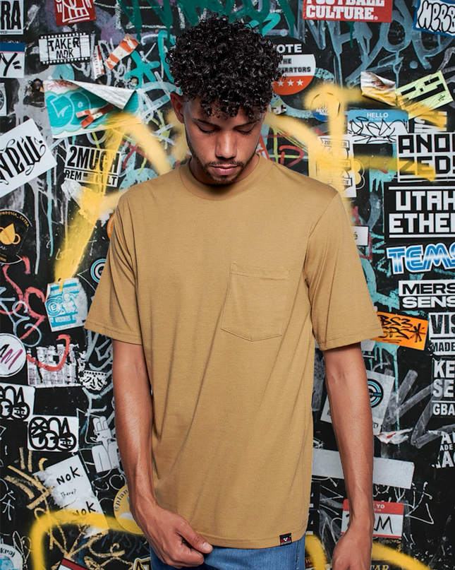 Classic Pocket T Short Sleeve - Cappucino