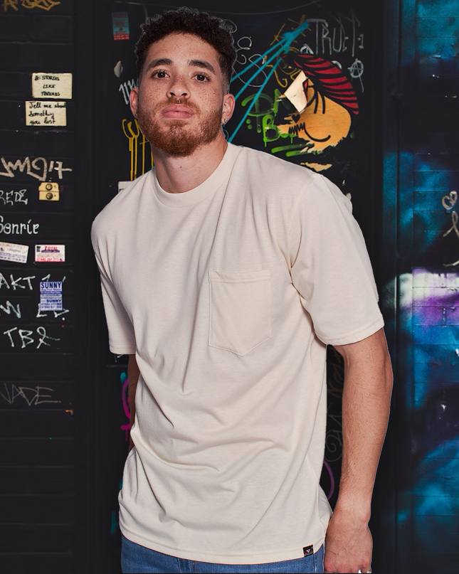 Classic Pocket T Short Sleeve - Ivory