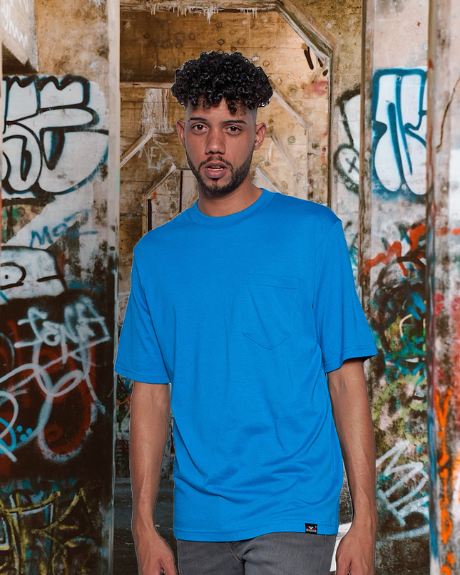 Classic Pocket T Short Sleeve - Lapis
