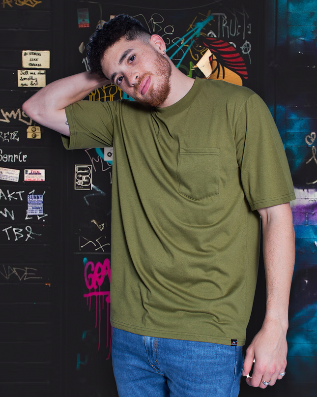 Classic Pocket T Short Sleeve - Military