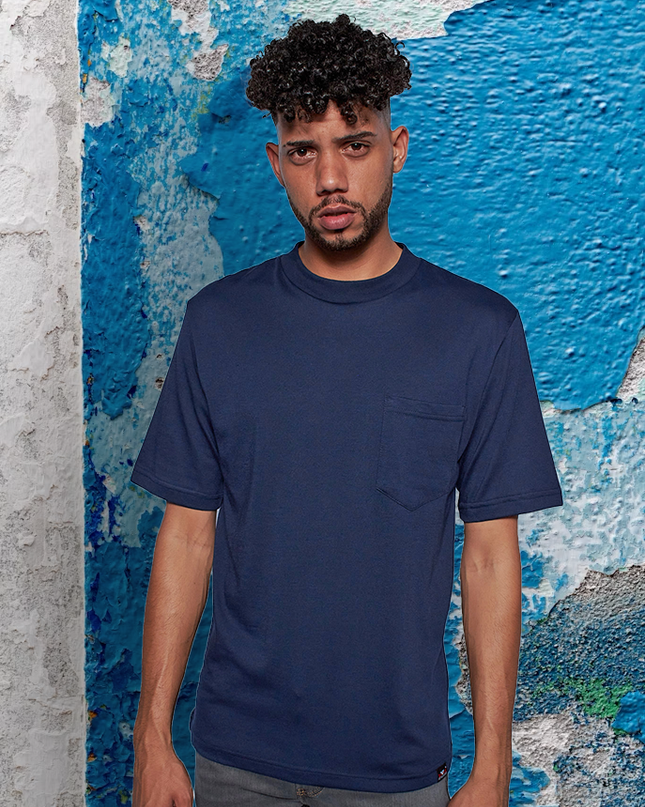 Classic Pocket T Short Sleeve - Navy