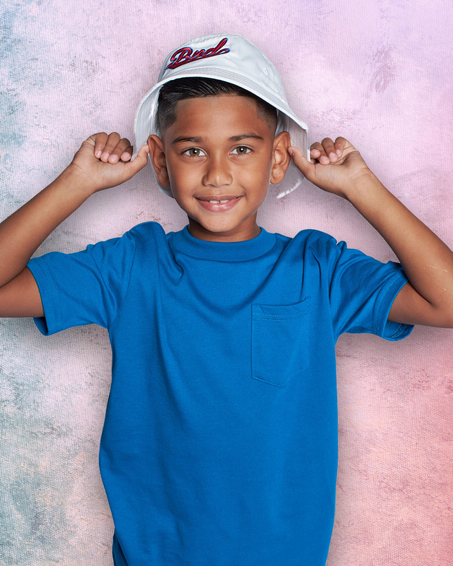 Classic Kids Pocket T Short Sleeve - Petrol