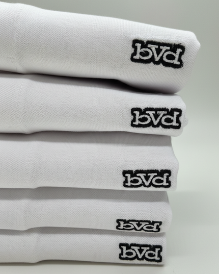 Pique Golfer Short Sleeve - White