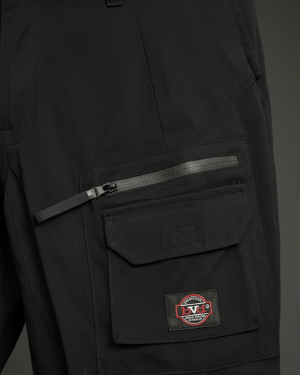 Utility Cargo Pants - Black