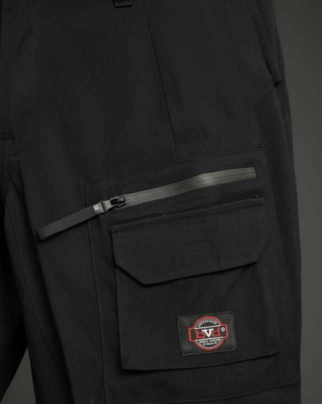 Utility Cargo Pants - Black