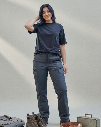 Utility Cargo Pants - Dk Grey