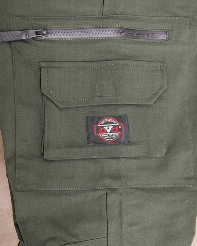 Utility Cargo Pants - Olive