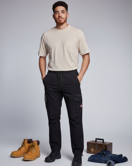Utility Cargo Pants - Black