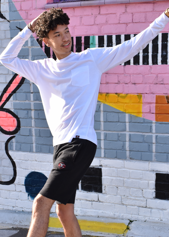 Classic Pocket T Long Sleeve - White