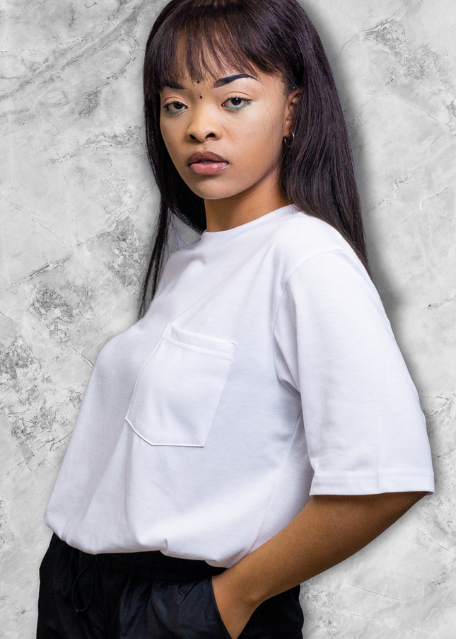 Classic Pocket T Short Sleeve - White