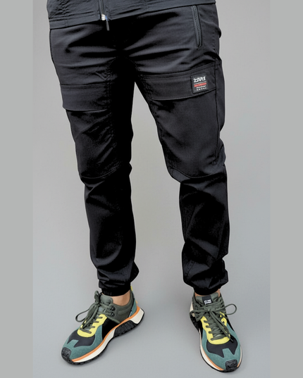 Pilot Cuff Pants - Black
