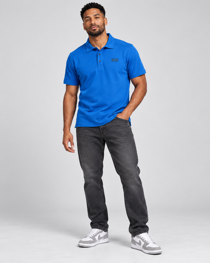 Classic Pique Golfer - Blue