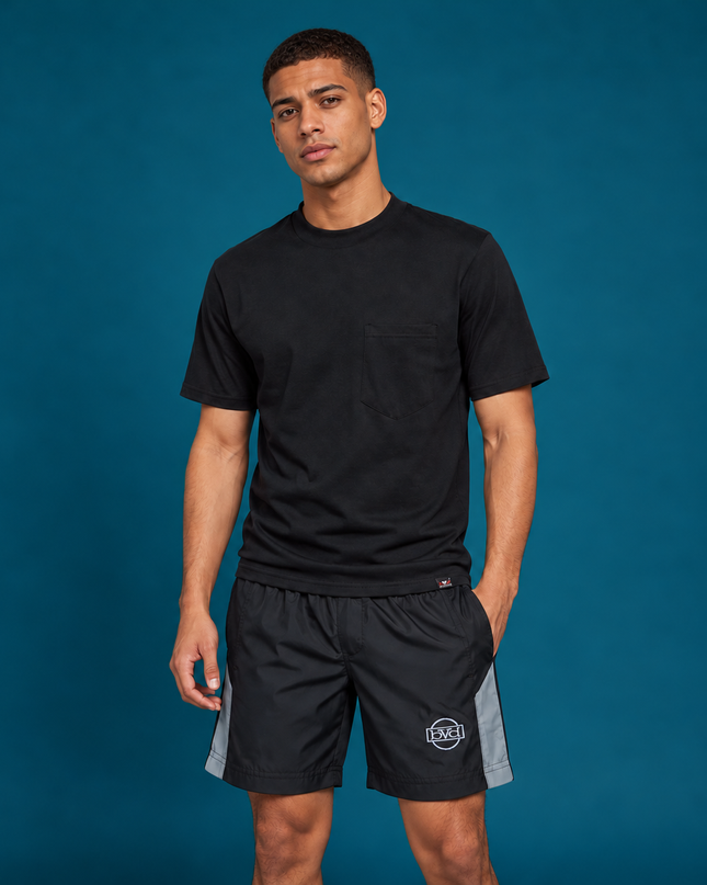Comfort Active Shorts - Black/Grey