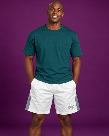 Comfort Active Shorts - White/Silver