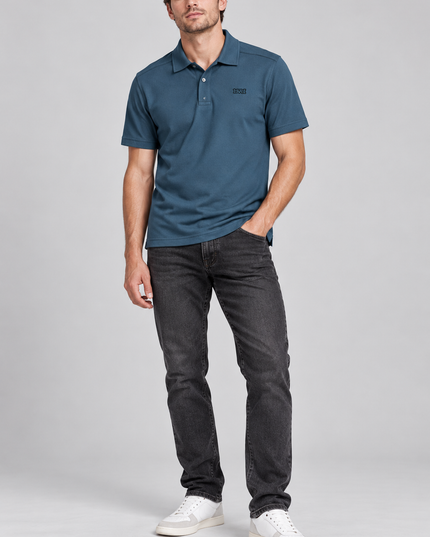 Classic Pique Golfer - Dark Teal