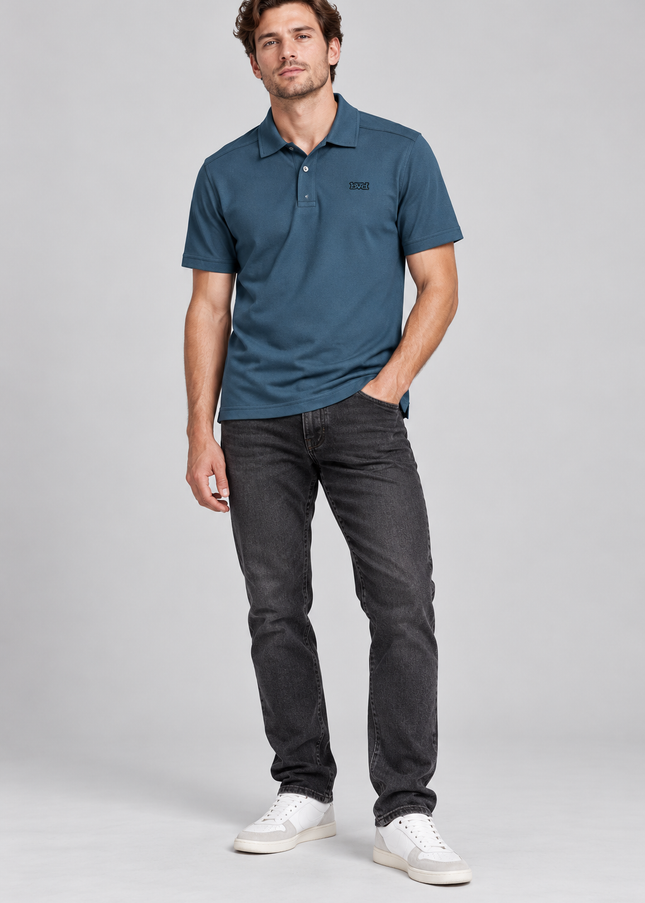 Classic Pique Golfer - Dark Teal