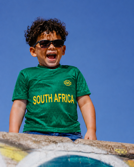 Kids South Africa Supporter Tee - Green