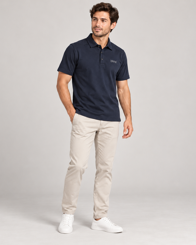 Classic Pique Golfer - Ink