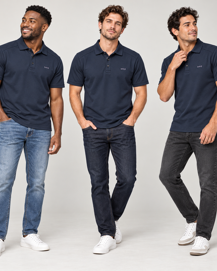 Classic Pique Golfer - Ink