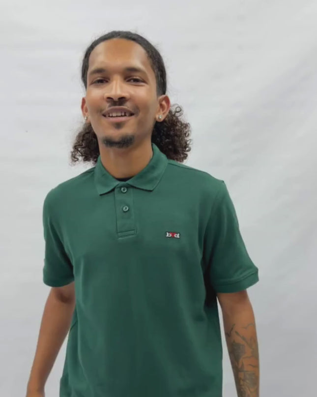 Pique Golfer Short Sleeve - Bottle