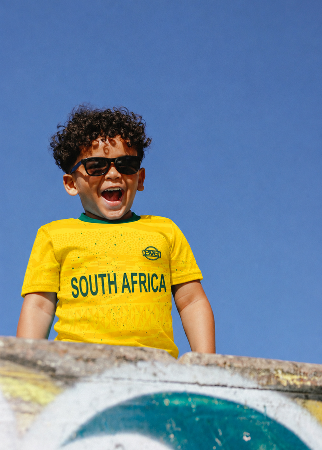 Kids South Africa Supporter Tee - Sunshine