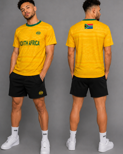 Adults South Africa Supporter Tee - Sunshine
