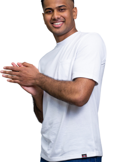Classic Pocket T Short Sleeve - White