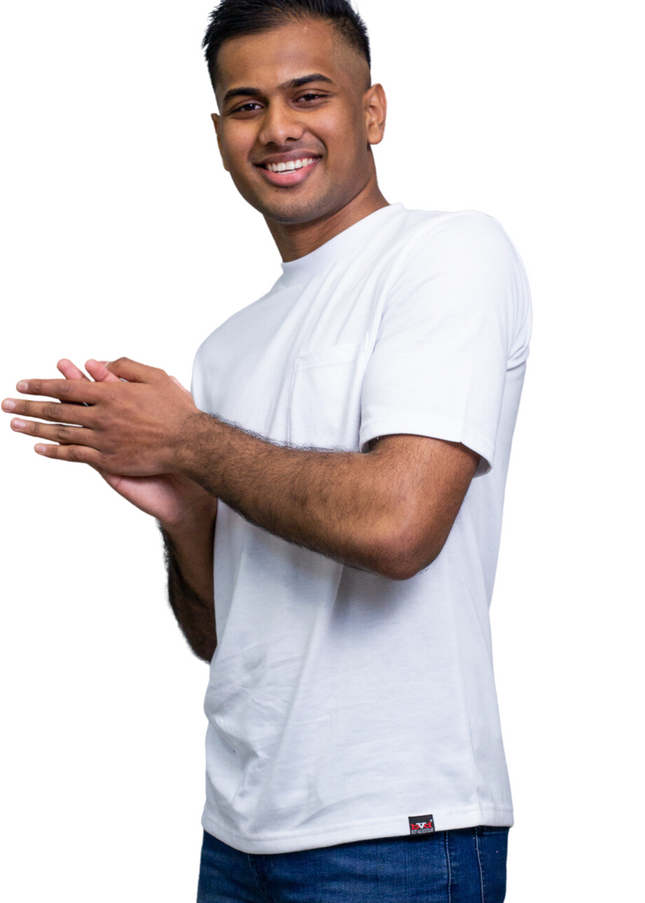 Classic Pocket T Short Sleeve - White